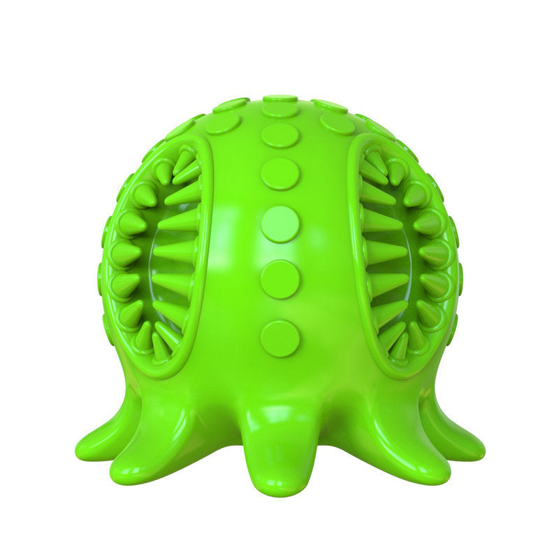 Dog Toothbrush Chew Toy – Fun Octopus Design for Fresh Breath & Play