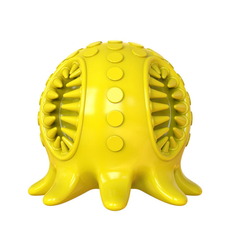Dog Toothbrush Chew Toy – Fun Octopus Design for Fresh Breath & Play