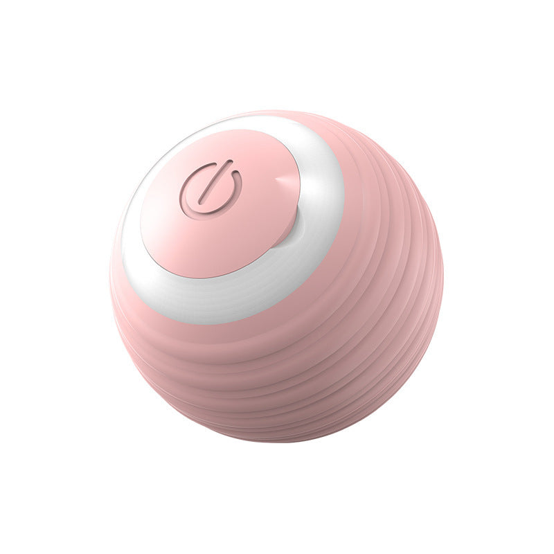 Interactive Smart Ball for Indoor Cats – Rolls & Bounces Automatically