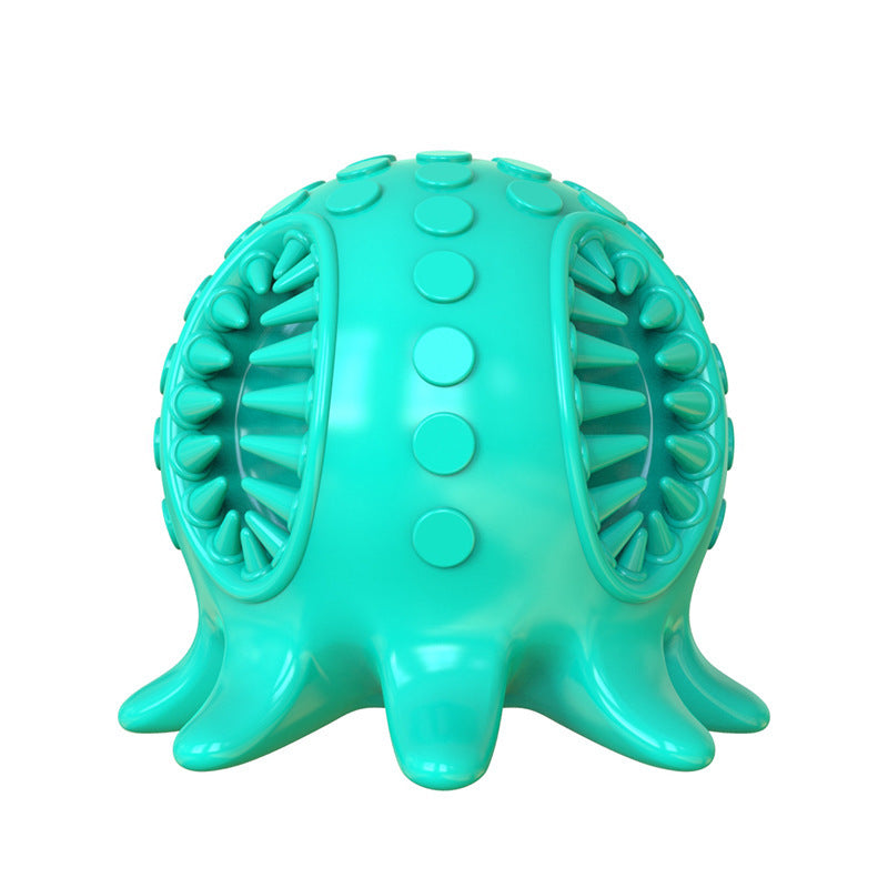 Dog Toothbrush Chew Toy – Fun Octopus Design for Fresh Breath & Play