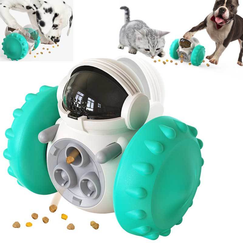 Interactive Smart Pet Feeder Toy Car – For Dogs & Cats